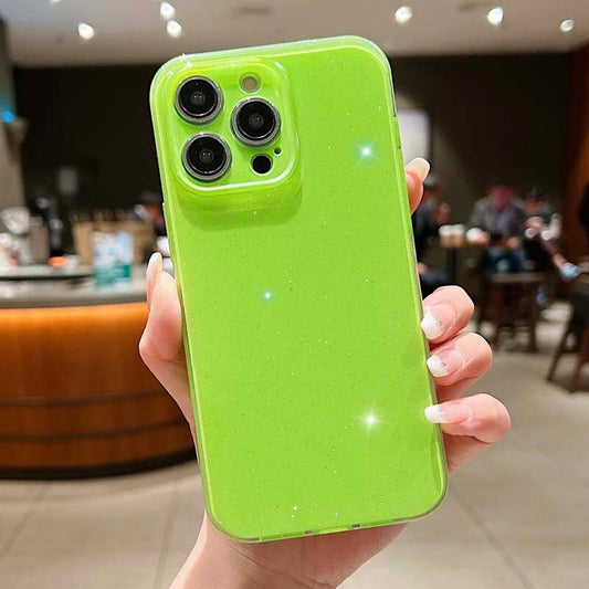 Glitter Neon fluorescent Phone Case For Samsung Galaxy S23 Series