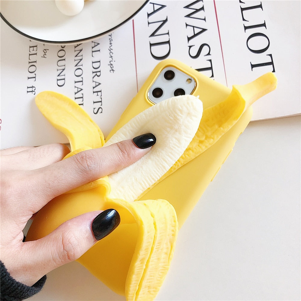 Banana Soft TPU Phone Case For Samsung Galaxy S21