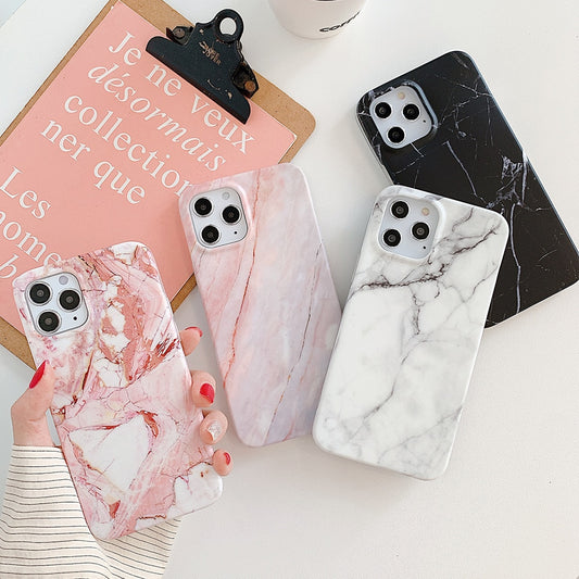 Classic Vintage Marble Phone Case For iPhone 14 Series