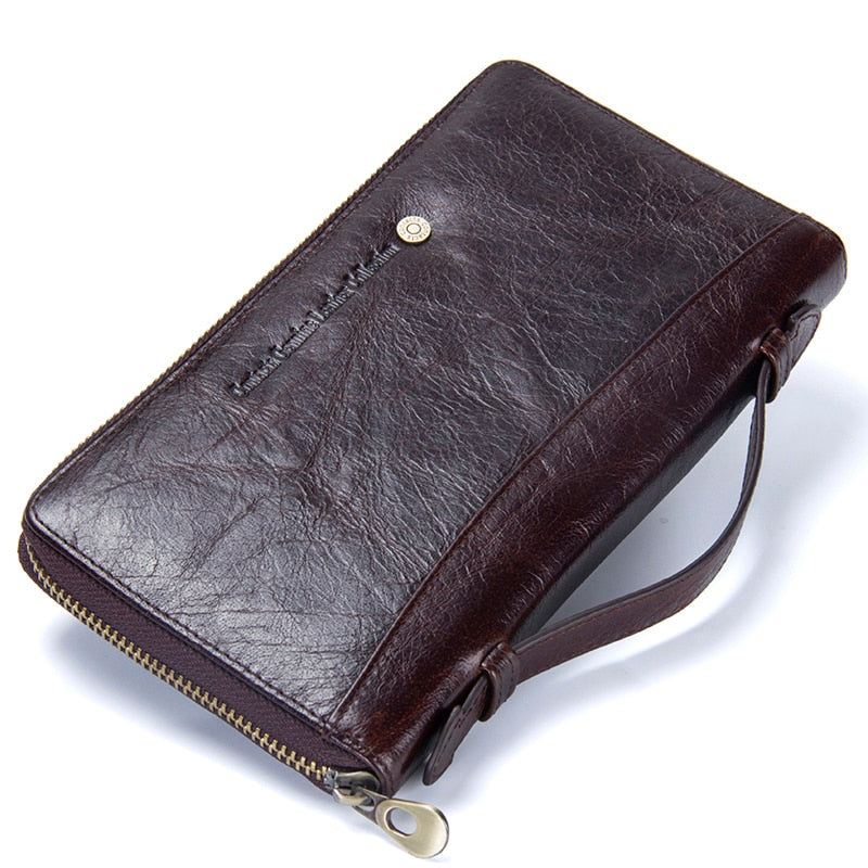 Genuine Leather Clutch Wallet