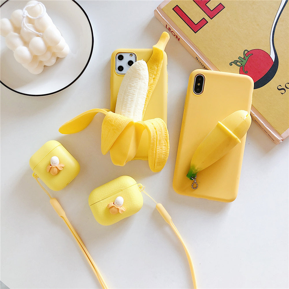 Banana Soft TPU Phone Case For Samsung Galaxy S21