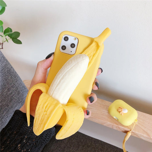 Banana Soft TPU Phone Case For Samsung Galaxy S21