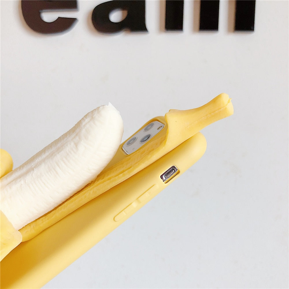 Banana Soft TPU Phone Case For Samsung Galaxy S21