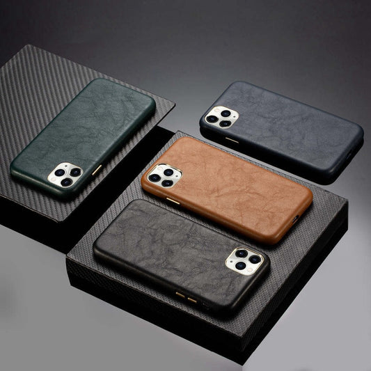 Luxury Leather Phone Case For iPhone 12, iPhone 12 Pro, iPhone 12 Pro Max, iPhone 12 mini