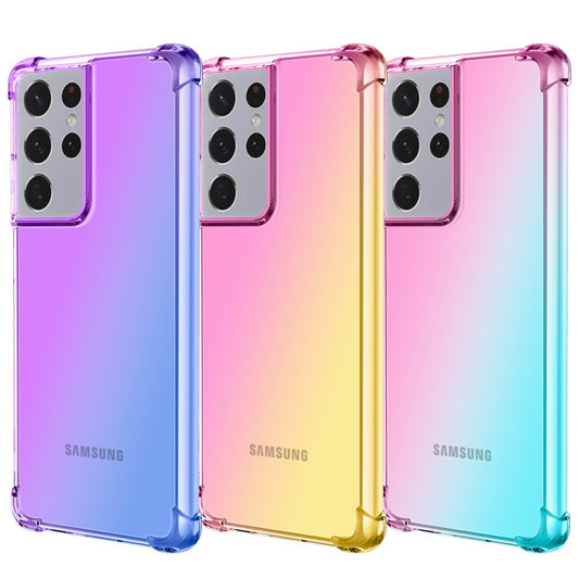 Gradient Color Phone Case For Samsung Galaxy S21 Series