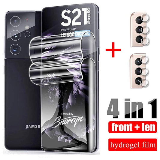 Screen Protector Hydrogel Film For Samsung Galaxy S20 Series