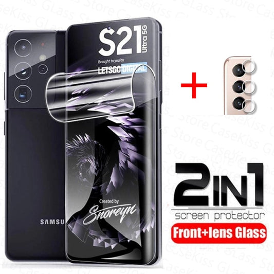 Screen Protector Hydrogel Film For Samsung Galaxy S21 Series