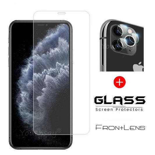 Tempered Glass Screen Protector For iPhone 11, iPhone 11 Pro, iPhone 11 Pro Max