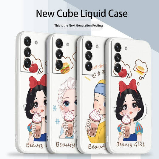 Beauty Girl Princess Phone Case For Samsung Galaxy S21 Series