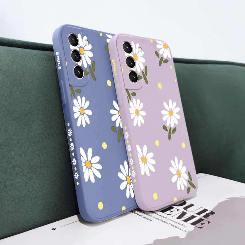 Fashion Retro Flower Pattern Square Plaid Cover For Samsung Galaxy 22 Plus  Geometric Phone Case For Samsung Galaxy S22 Ultra - Mobile Phone Cases &  Covers - AliExpress